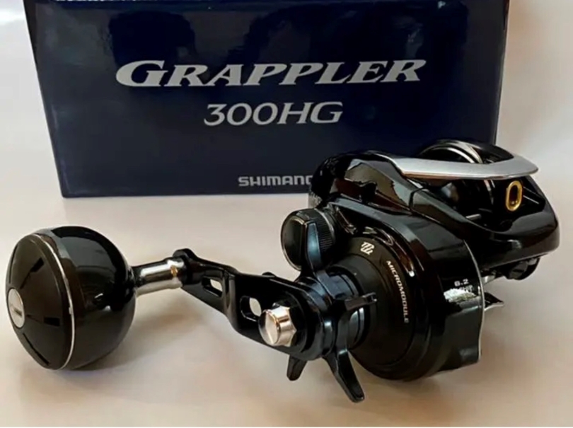 グラップラー300HG【インプレ】ライトジギングに最適な小型ベイトリール